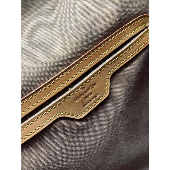 OOAK Louis Vuitton Hand Painted Leather Wrapped Montsouris GM Backpack - Picture 12 of 16